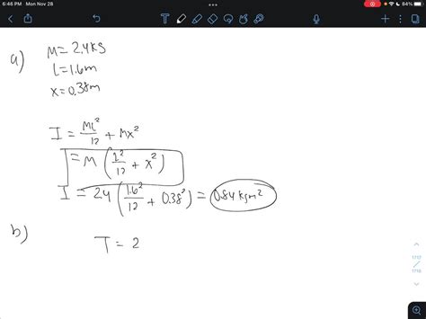 crew walking by house swinging metal rod back and forth|Solved Problem 7: A uniform rod of mass M and length L is .